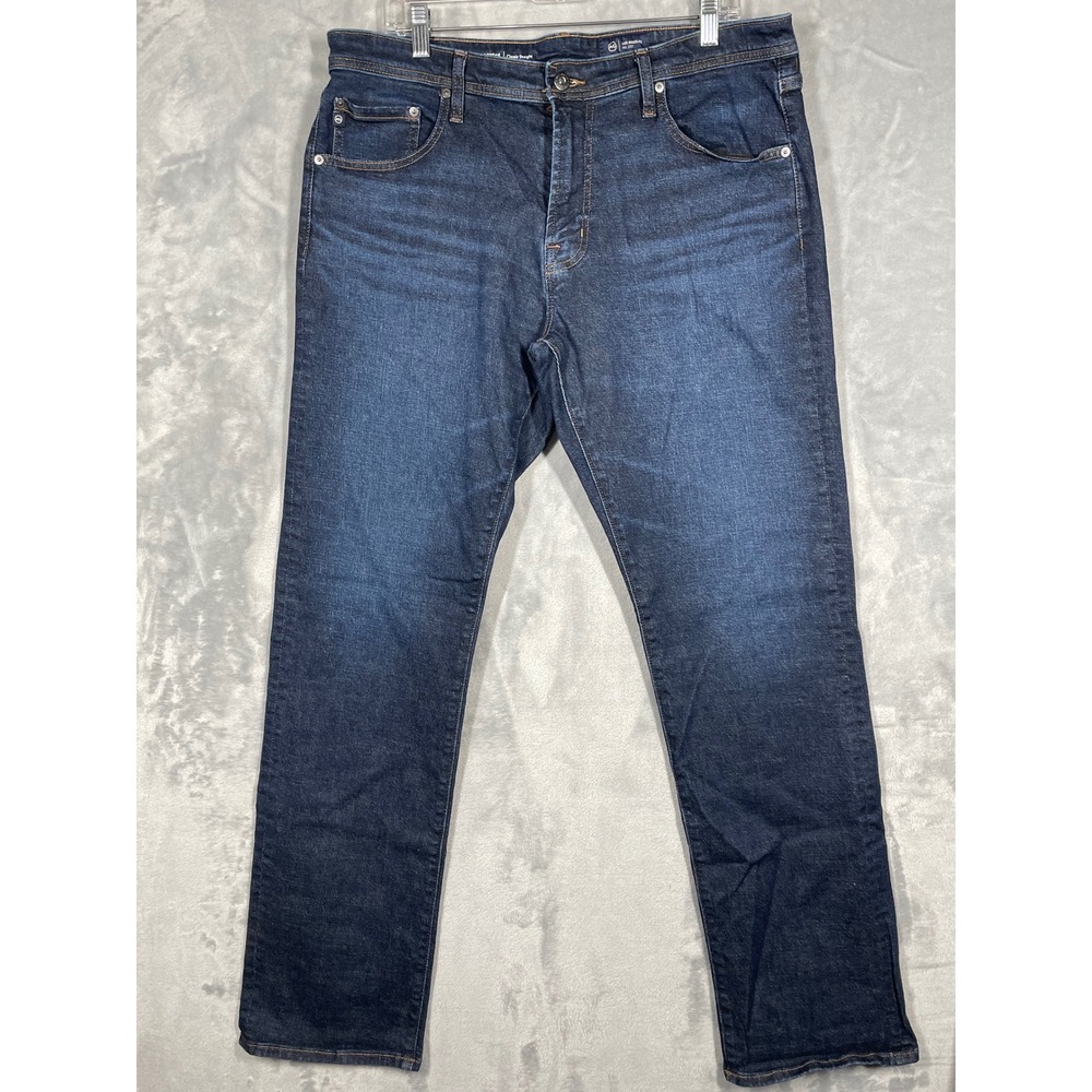 AG Adriano Goldschmied Protege Classic Straight Dark Wash Jeans 36x34 1049SNC